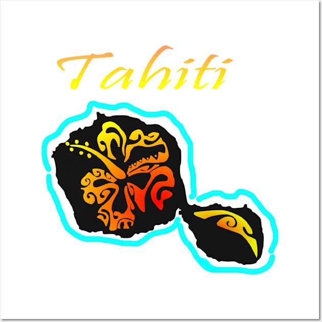 TAHITI Wall Art by Nesian TAHITI